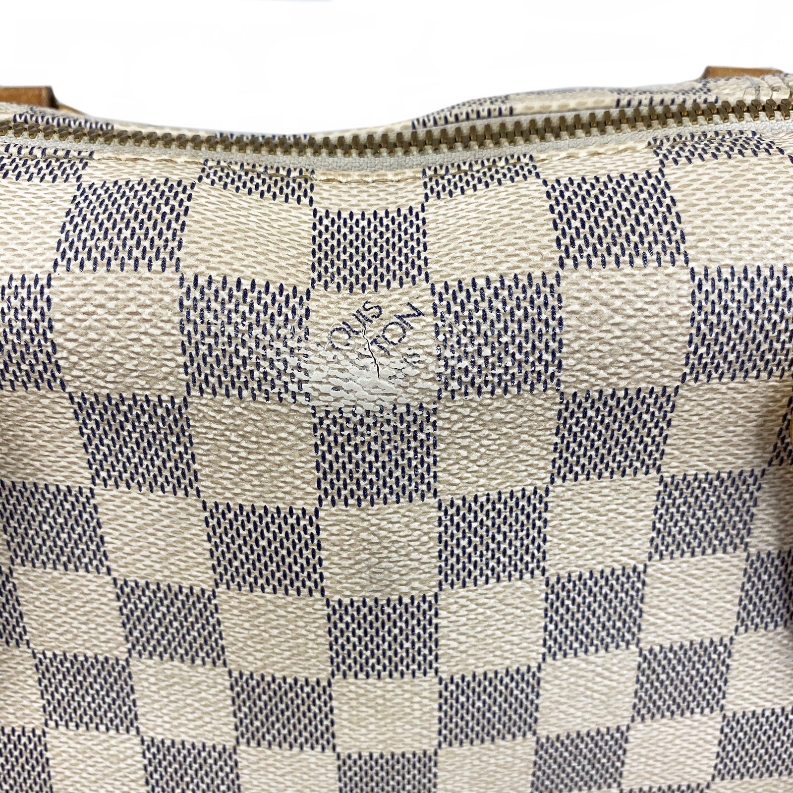 Louis Vuitton Totally PM Damier Azur Corner