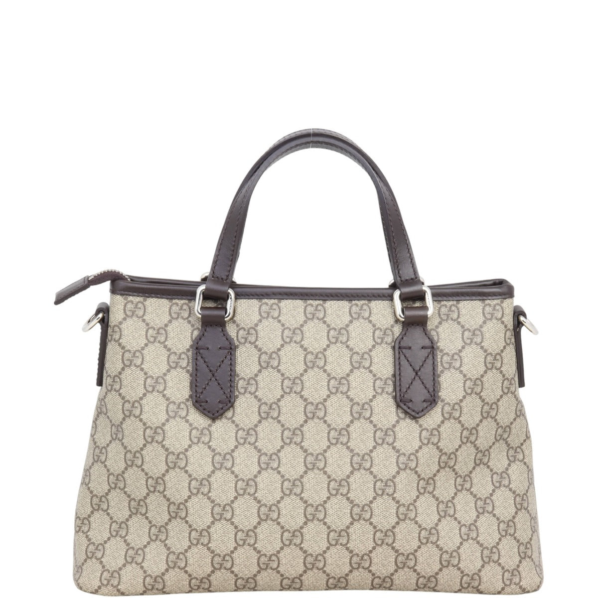 Gucci GG Supreme Small Zipped Tote