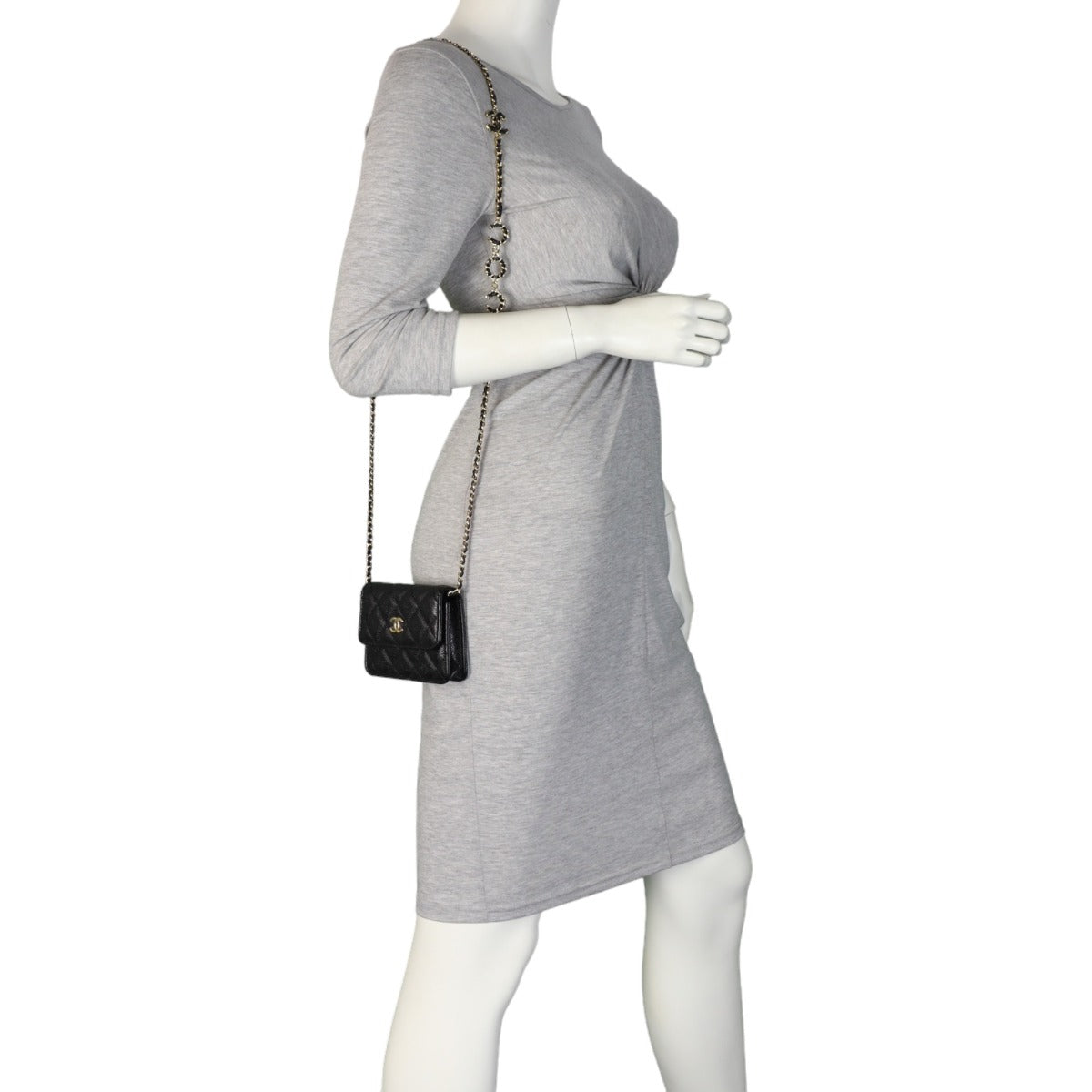 Chanel Miss Coco Clutch With Chain