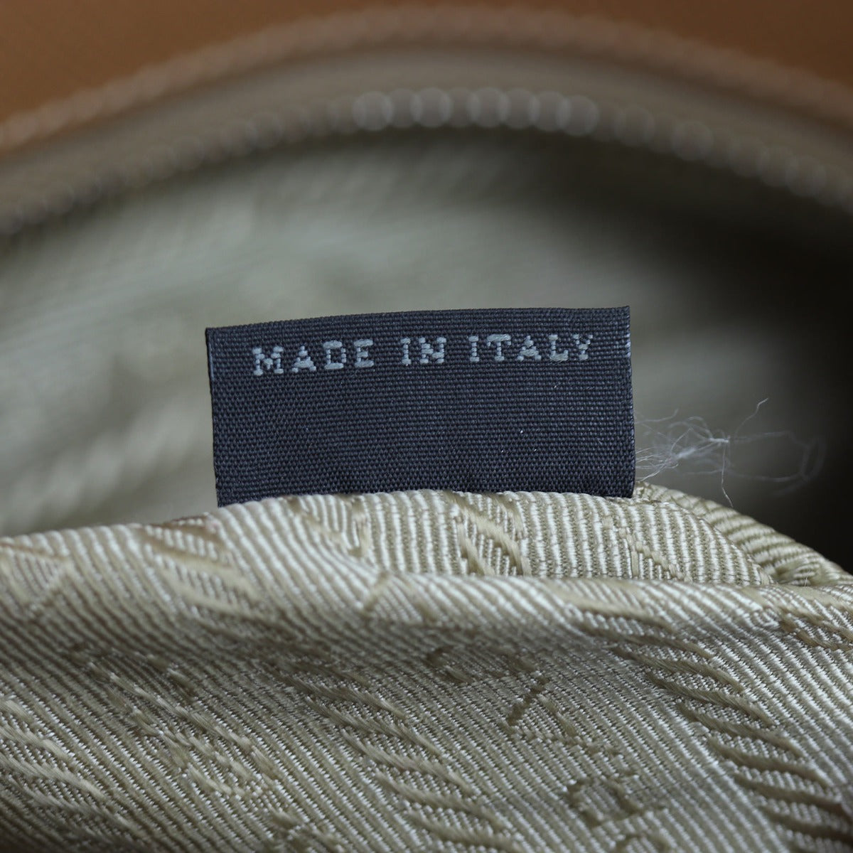 Prada Saffiano Lux Galleria Double Zip Tote Large Interior Stamp