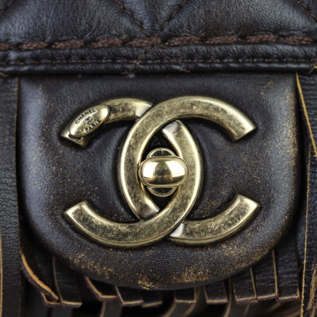Chanel Paris-Dallas Fringe Flap Bag Hardware