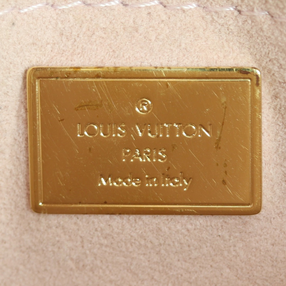 Louis Vuitton Spring Street Monogram Vernis Interior Stamp
