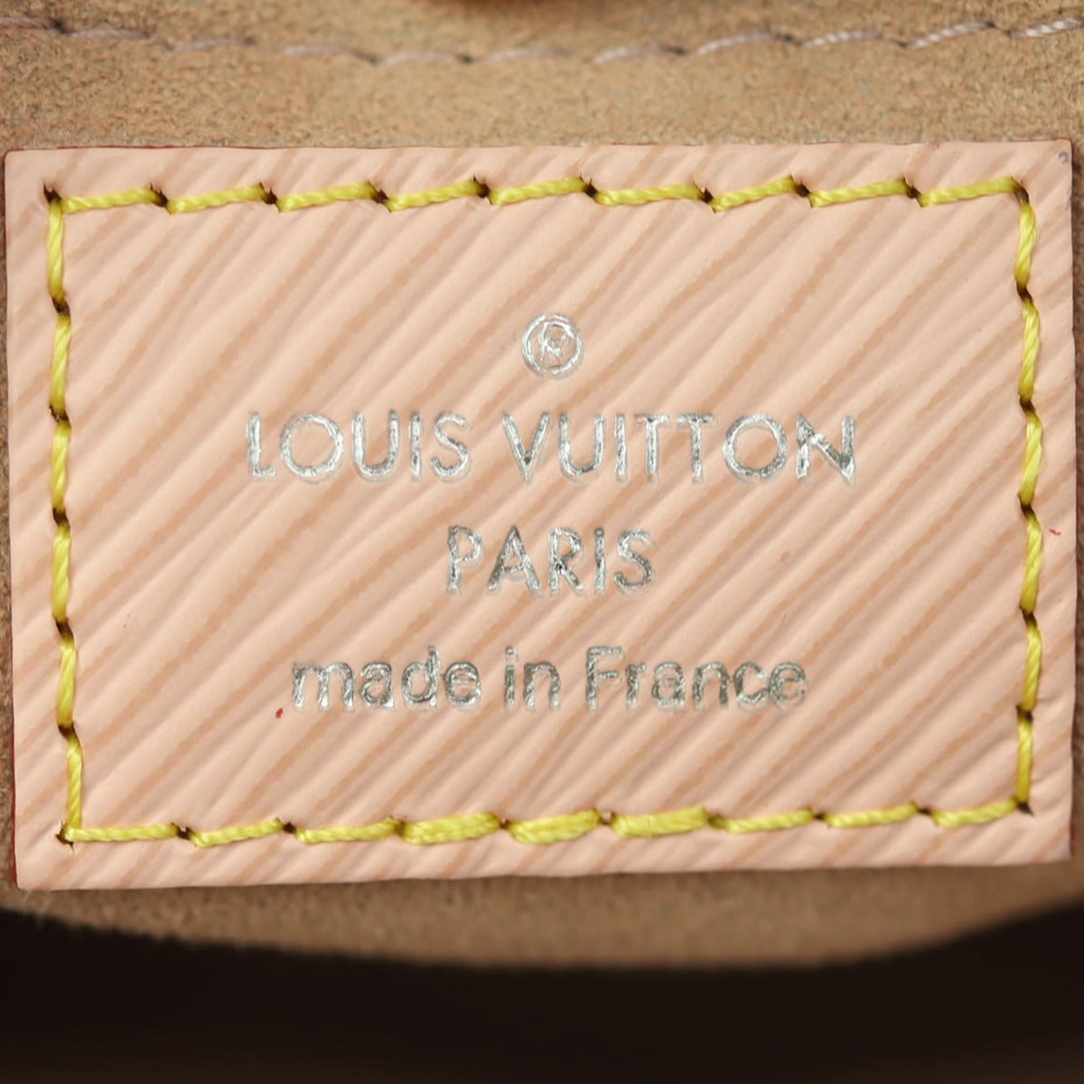 Louis Vuitton Saint Cloud NM Epi Interior stamp
