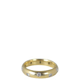 Tiffany & Co Etoile 18k Yellow Gold Diamond Band Ring