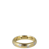 Tiffany & Co Etoile 18k Yellow Gold Diamond Band Ring