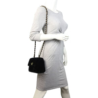 Chanel Classic Flap Mini Square Velvet