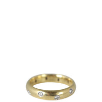 Tiffany & Co Etoile 18k Yellow Gold Diamond Band Ring