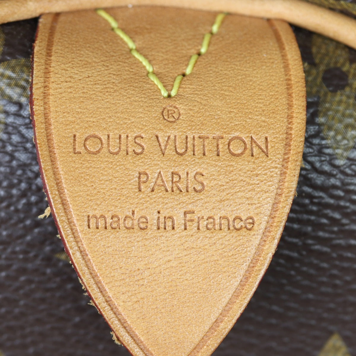 Louis Vuitton Speedy 25 Monogram Interior Stamp