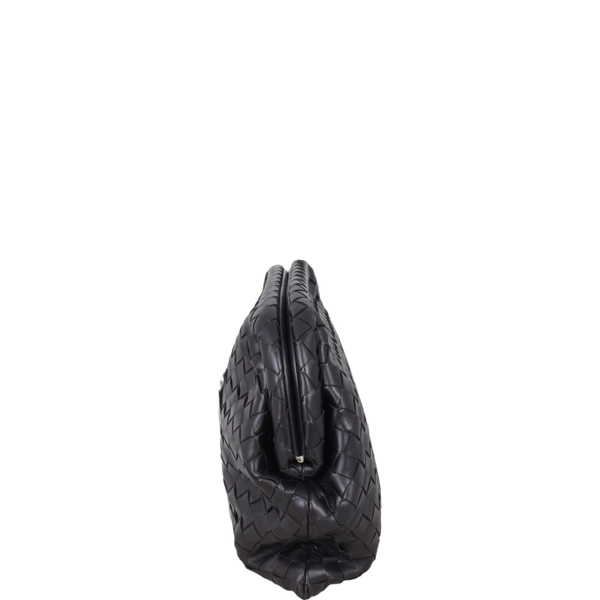 Bottega Veneta Flat Frame Pouch Intrecciato