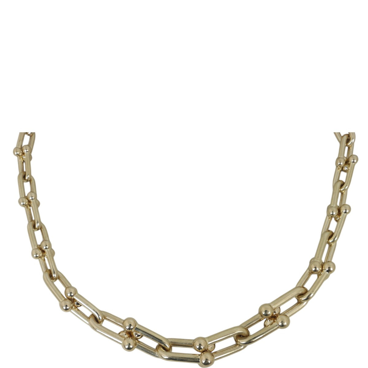 Tiffany & Co HardWear Graduated Link 18k Yellow Gold Necklace