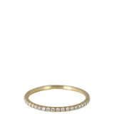 Tiffany & Co Metro Full Eternity 18k Yellow Gold Diamond Ring