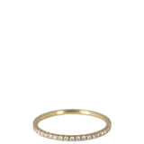Tiffany & Co Metro Full Eternity 18k Yellow Gold Diamond Ring