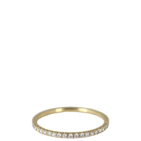 Tiffany & Co Metro Full Eternity 18k Yellow Gold Diamond Ring