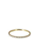 Tiffany & Co Metro Full Eternity 18k Yellow Gold Diamond Ring