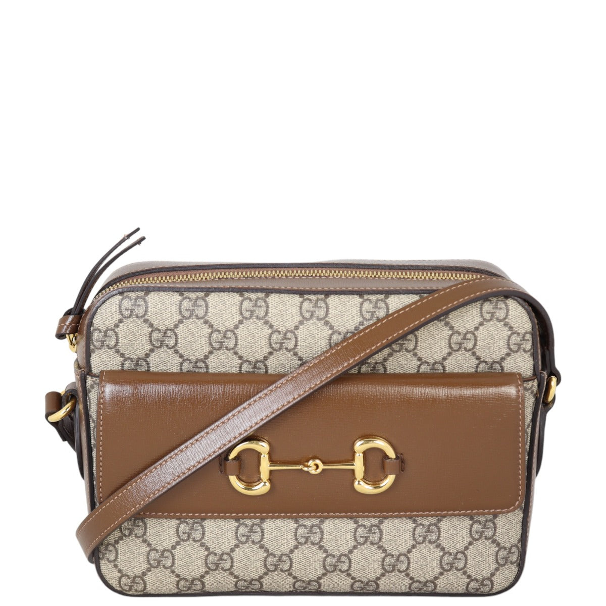 Gucci GG Supreme Horsebit 1955 Shoulder Bag Small