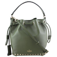 Valentino Rockstud Bucket Bag Small Front