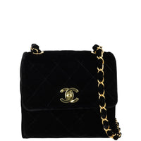 Chanel Classic Flap Mini Square Velvet