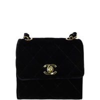 Chanel Classic Flap Mini Square Velvet