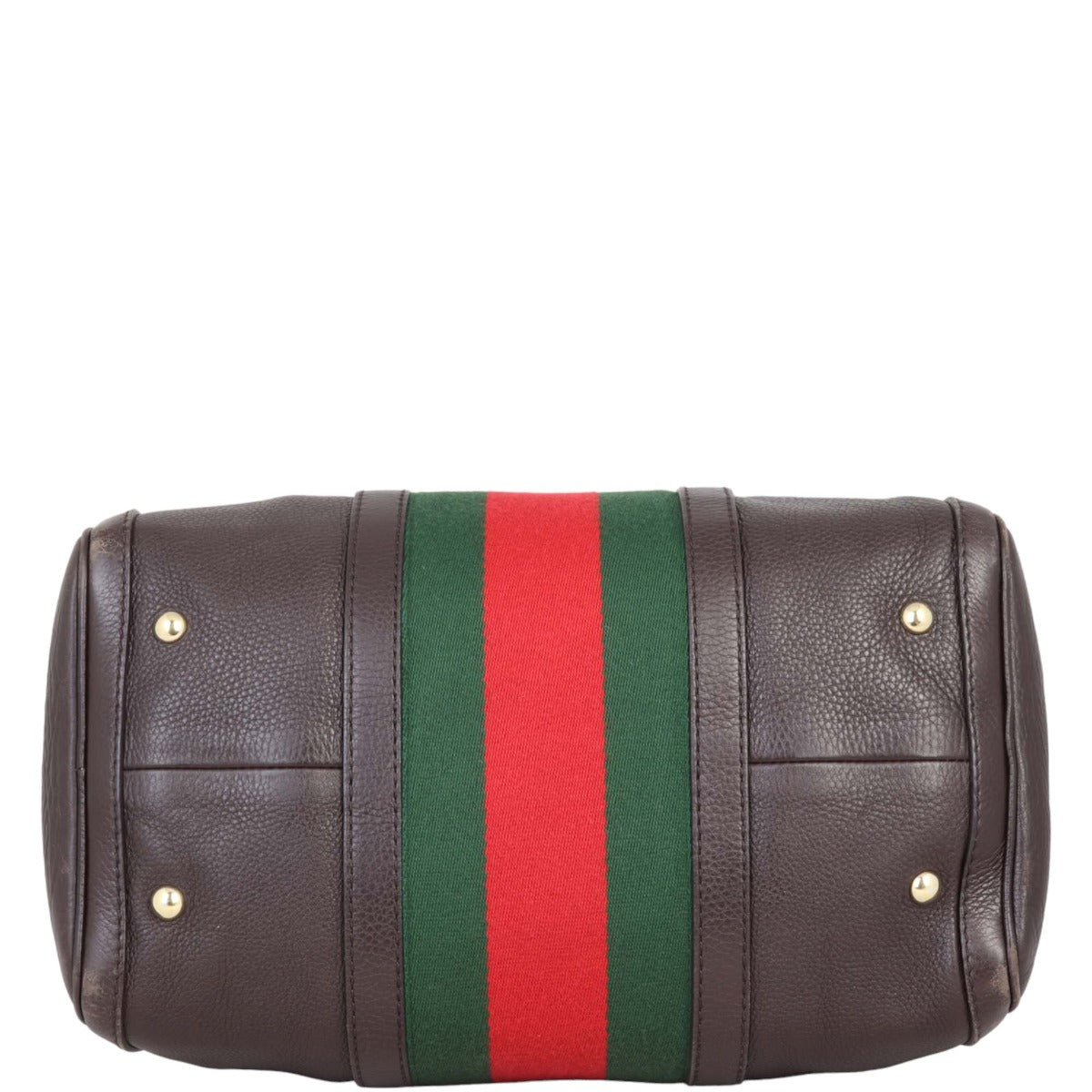 Gucci Vintage Web Boston Bag