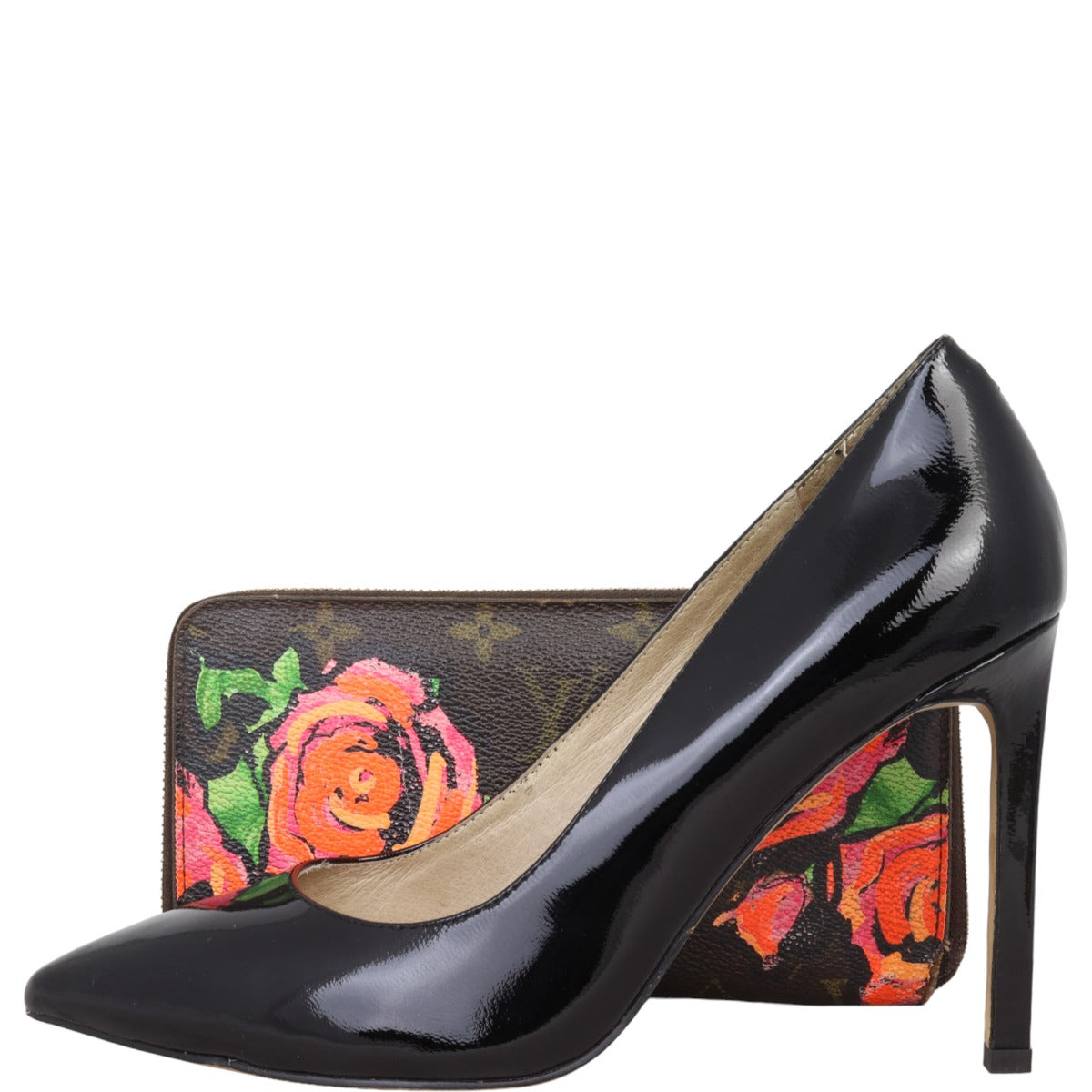 Louis Vuitton Zippy Wallet Monogram Roses