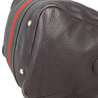 Gucci Vintage Web Boston Bag