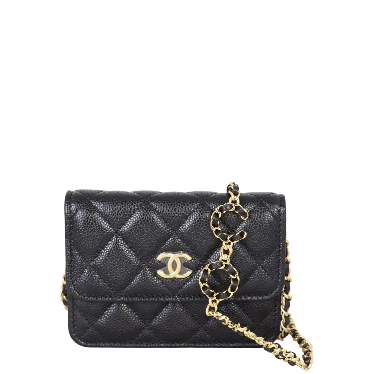 Chanel Miss Coco Clutch With Chain