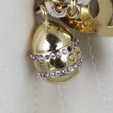 Chanel Chocolate Bar Charm Flap Bag Missing crystals