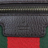 Gucci Vintage Web Boston Bag