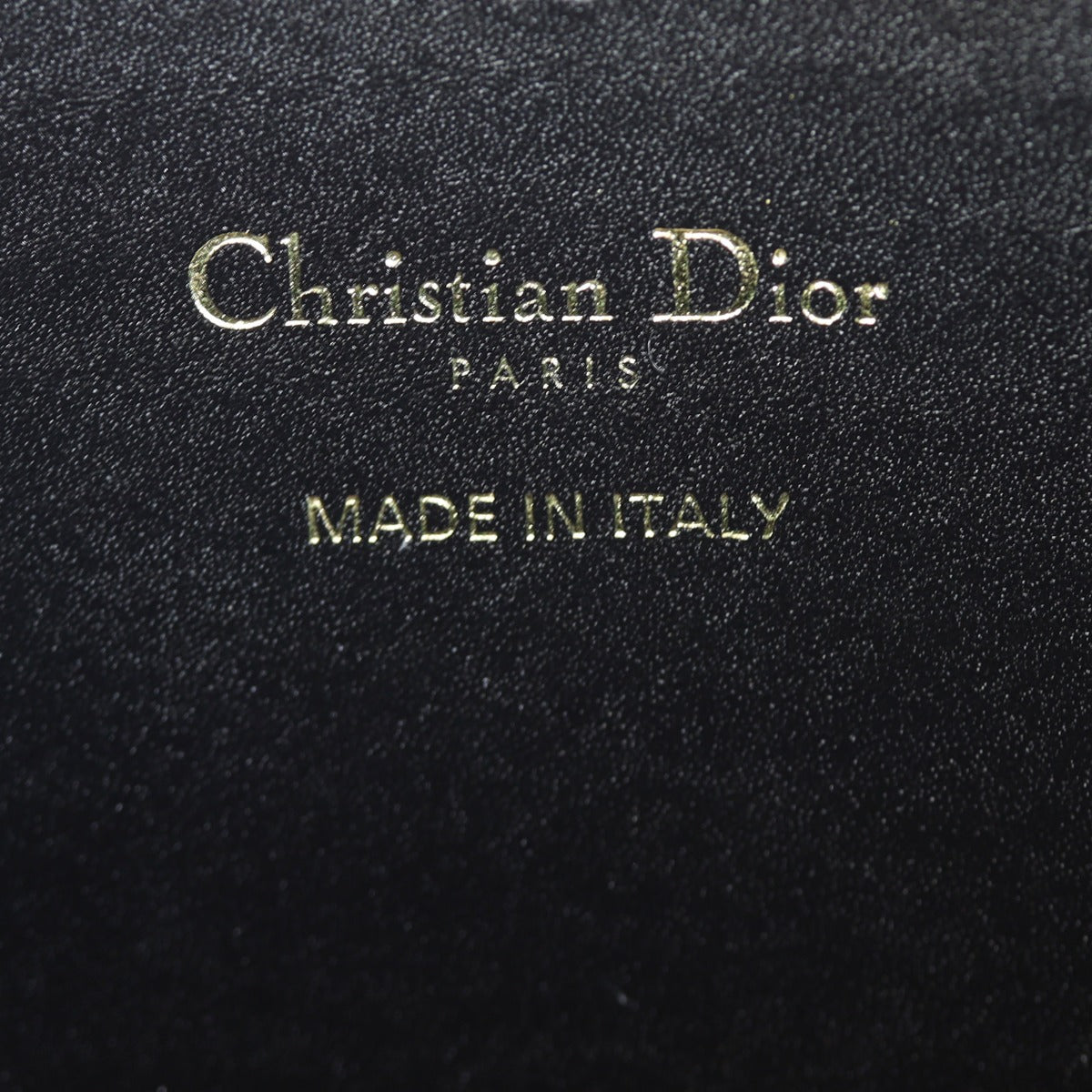 Dior Bobby Bag Large Interior Stamp