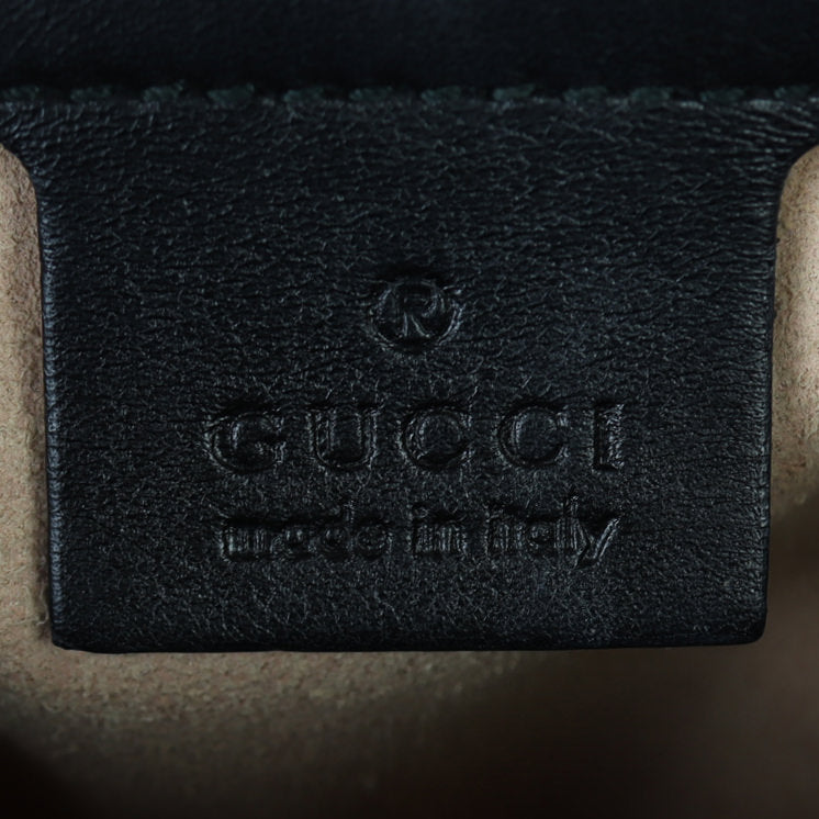 Gucci GG Marmont Matelasse Small Shoulder Bag Interior Stamp