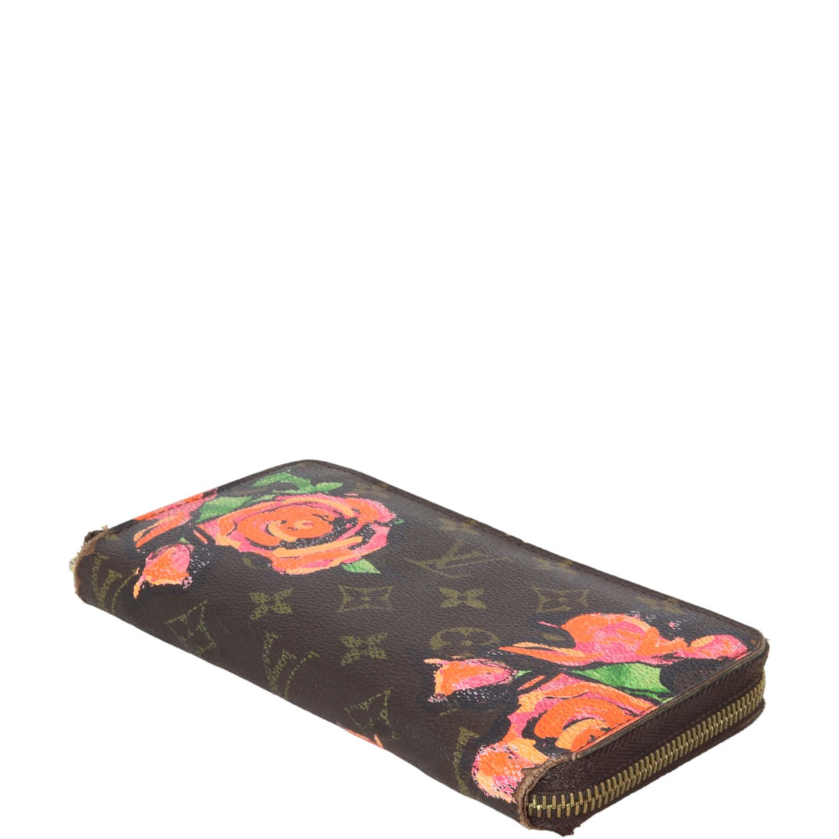 Louis Vuitton Zippy Wallet Monogram Roses