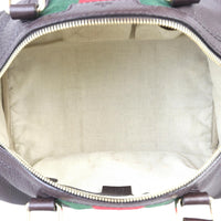 Gucci Vintage Web Boston Bag
