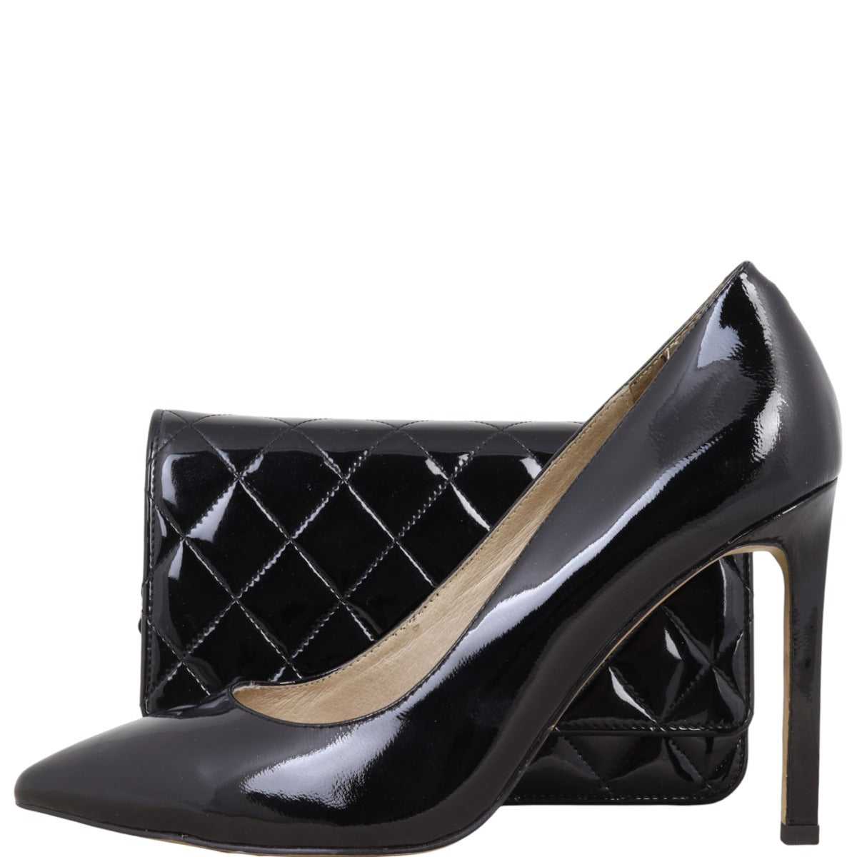 Chanel Classic Wallet on Chain Patent |  Black Diamond