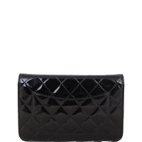 Chanel Classic Wallet on Chain Patent |  Black Diamond