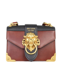 Prada Cahier Shoulder Bag Animalier