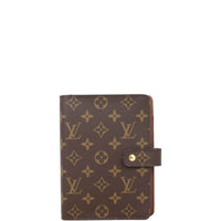 Louis Vuitton Medium Ring Agenda Cover Monogram