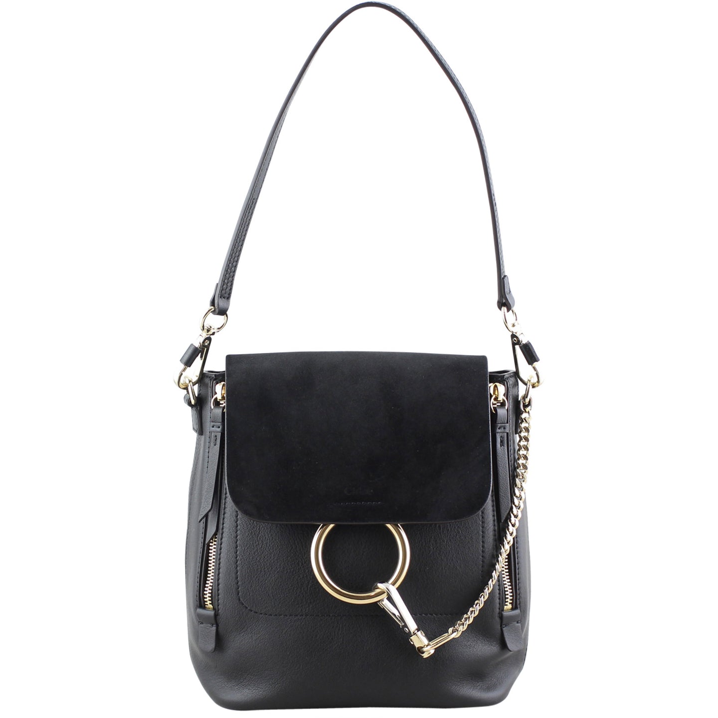 Chloé Faye Small Backpack Front Strap