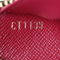 Louis Vuitton Clemence Wallet Monogram Fuchsia Date Code