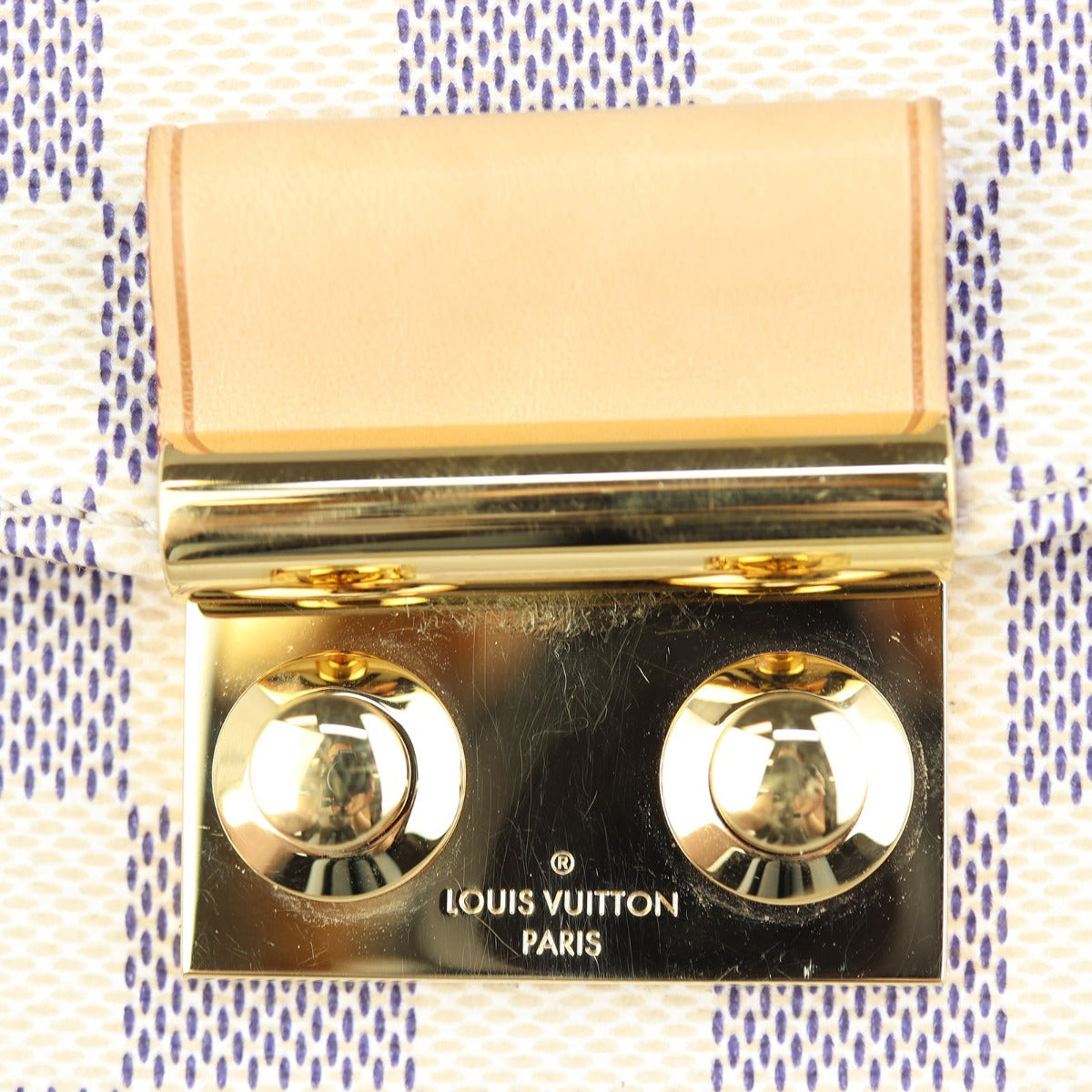 Louis Vuitton Croisette Damier Azur Hardware