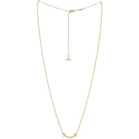 Tiffany & Co T Smile Pendant Mini 18k Yellow Gold