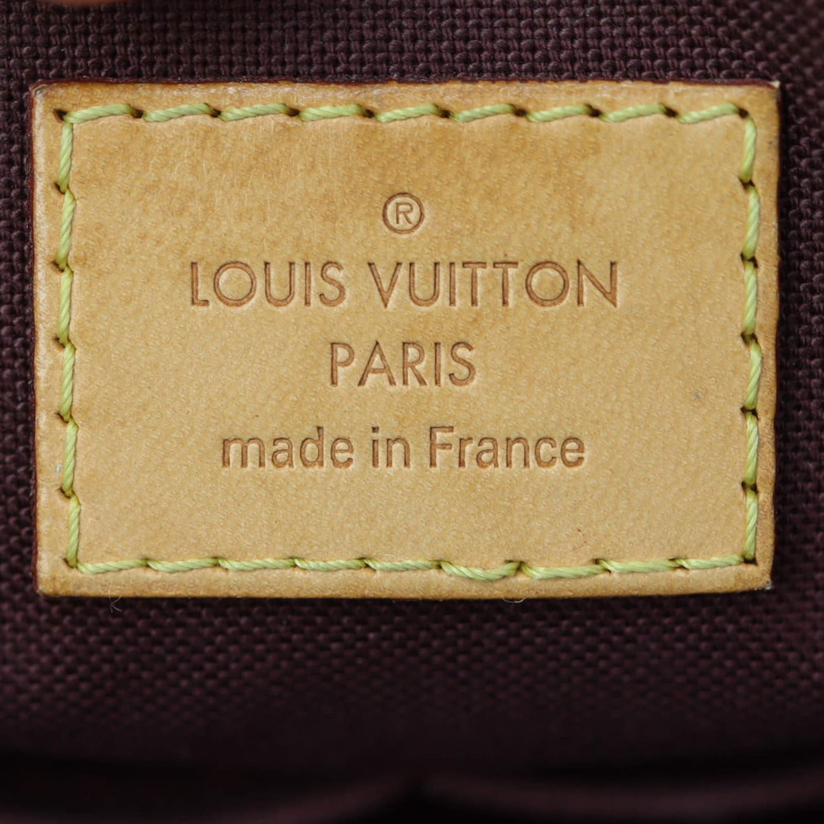 Louis Vuitton Turenne MM Monogram Interior stamp