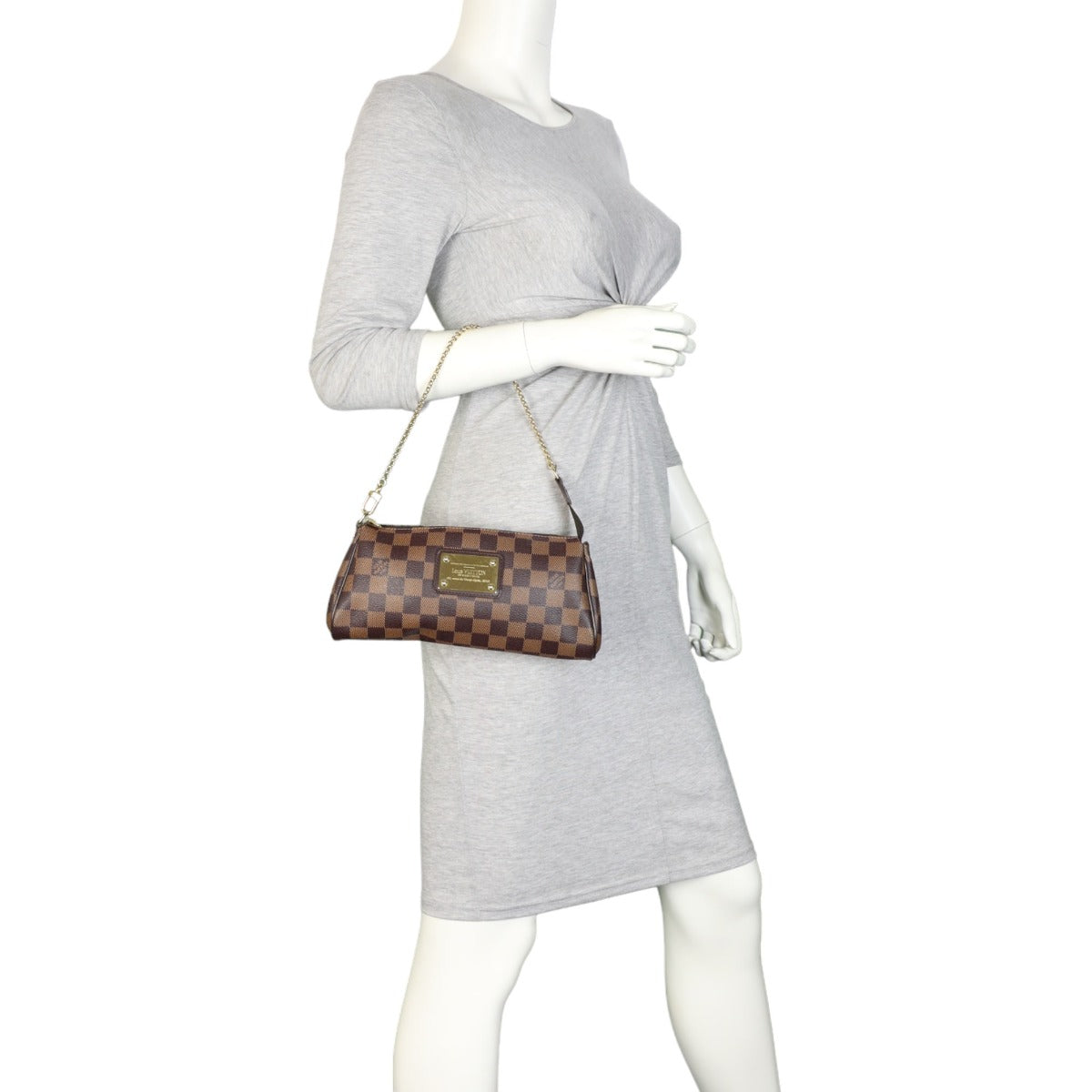 Louis Vuitton Eva Pochette Damier Ebene