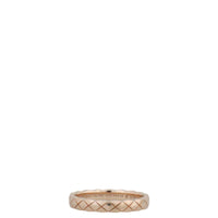 Chanel Coco Crush Ring 18k Beige Gold Mini