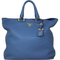 Prada Vitello Daino Shopping Tote
