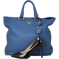Prada Vitello Daino Shopping Tote