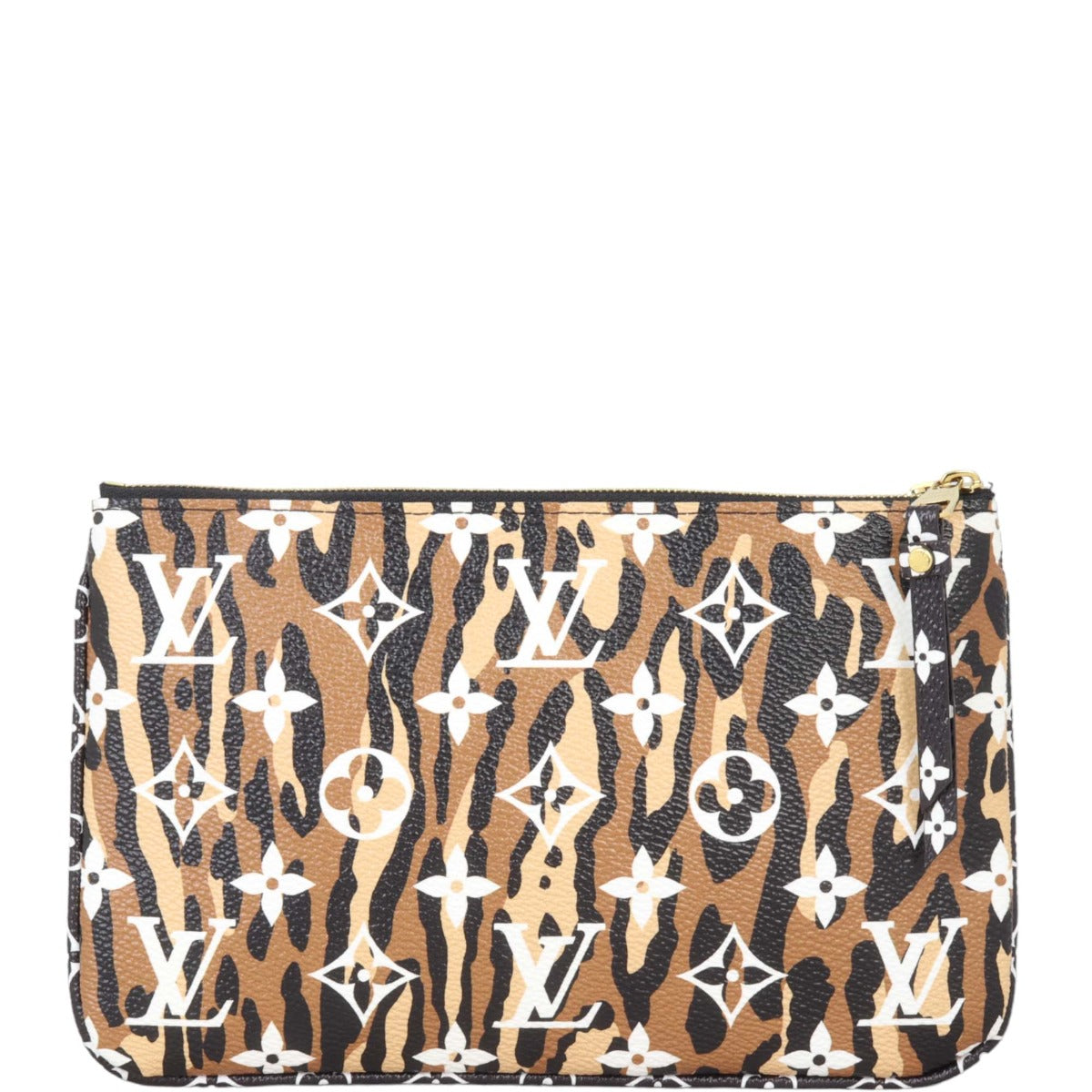 Louis Vuitton Pochette Double Zip Monogram Giant Jungle