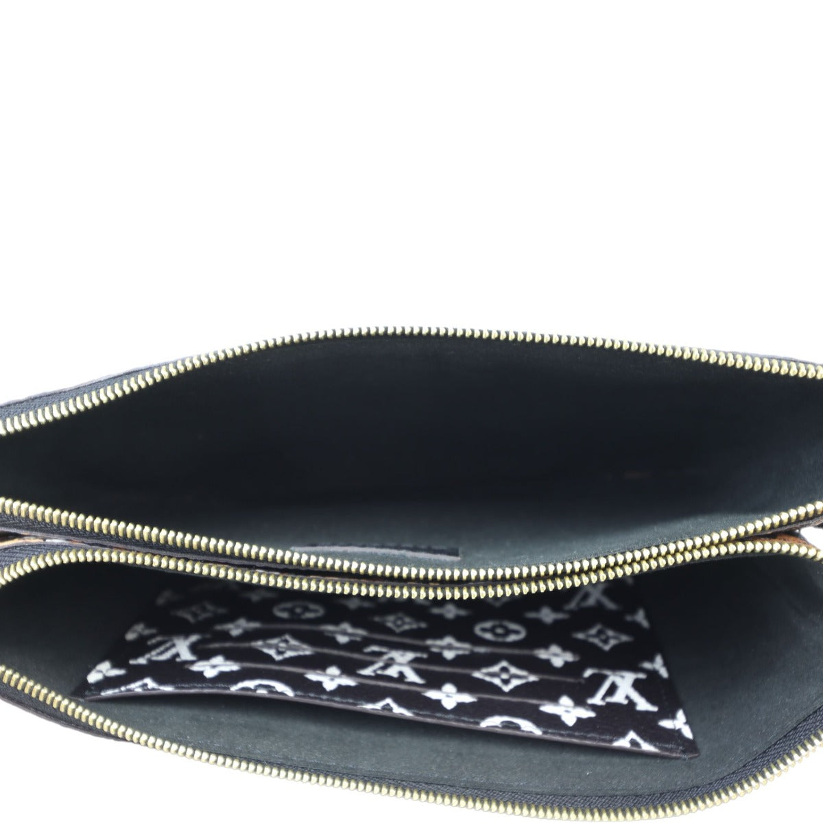 Louis Vuitton Pochette Double Zip Monogram Giant Jungle