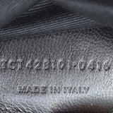 Saint Laurent College Medium Croc-Embossed Nubuck Date Code