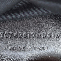 Saint Laurent College Medium Croc-Embossed Nubuck Date Code