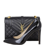 Saint Laurent Monogram Mix Matelasse Envelope Chain Bag Medium